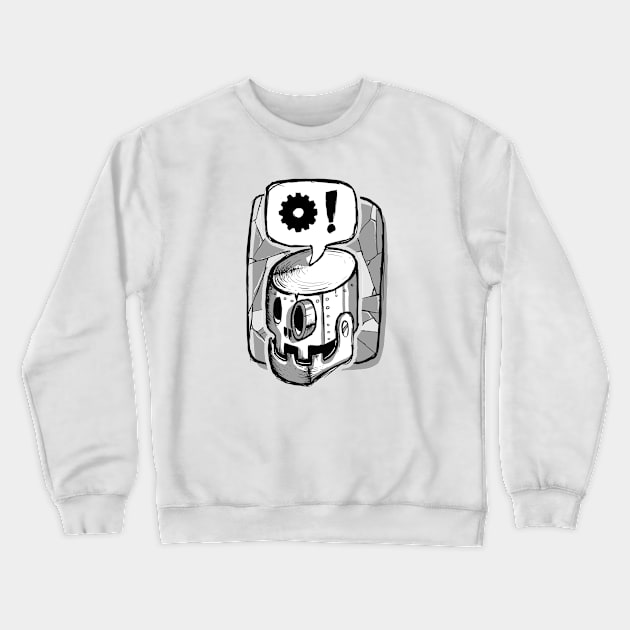 Robot life Crewneck Sweatshirt by OsFrontis